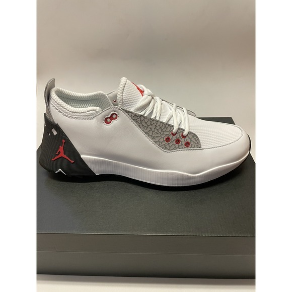 Nike Men\'s Air Jordan ADG 2 Golf Shoes CT7812-100 White Cement Size 7 US main image 5